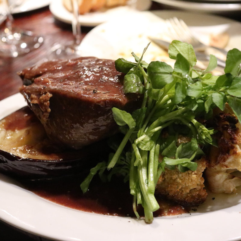 牛タンのポワレ(煮こみや なりた)