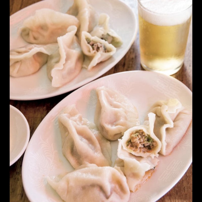 水餃子、トマト水餃子(哈爾濱餃子)