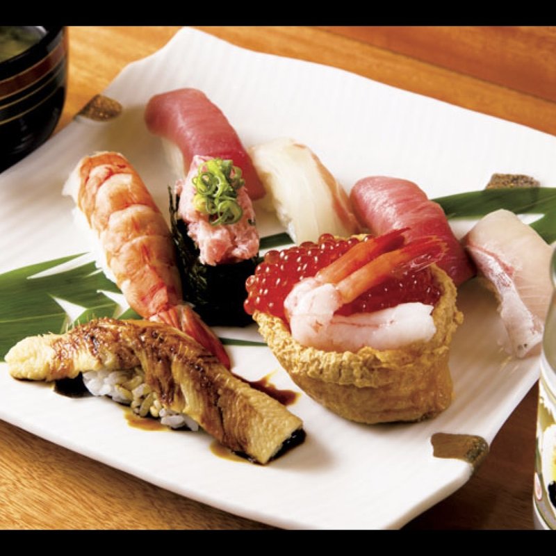 特上にぎり（お椀付き）(玉結び)