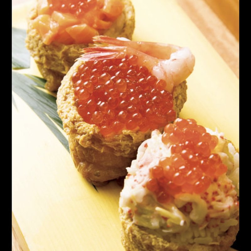 玉結び（かにいくら、いくら甘海老、さーもんいくら）(玉結び)