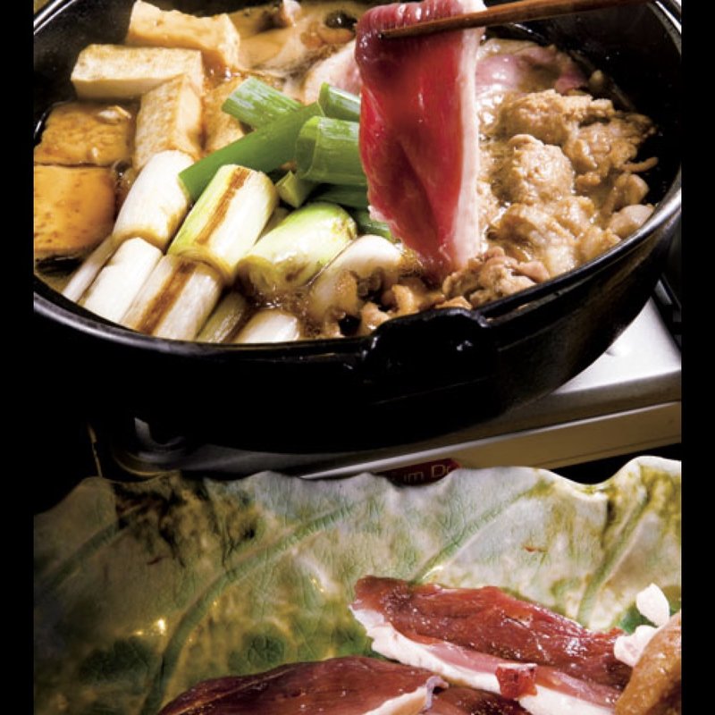 倭鴨のすき焼き(あをによし)