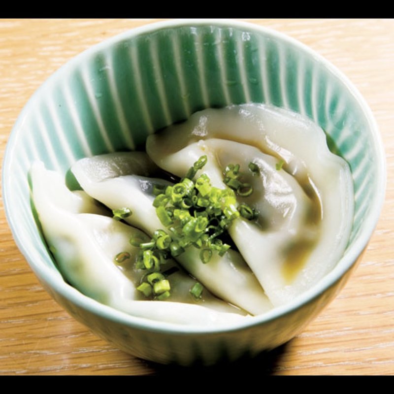 水餃子 柚子ポン酢(池尻餃子. )