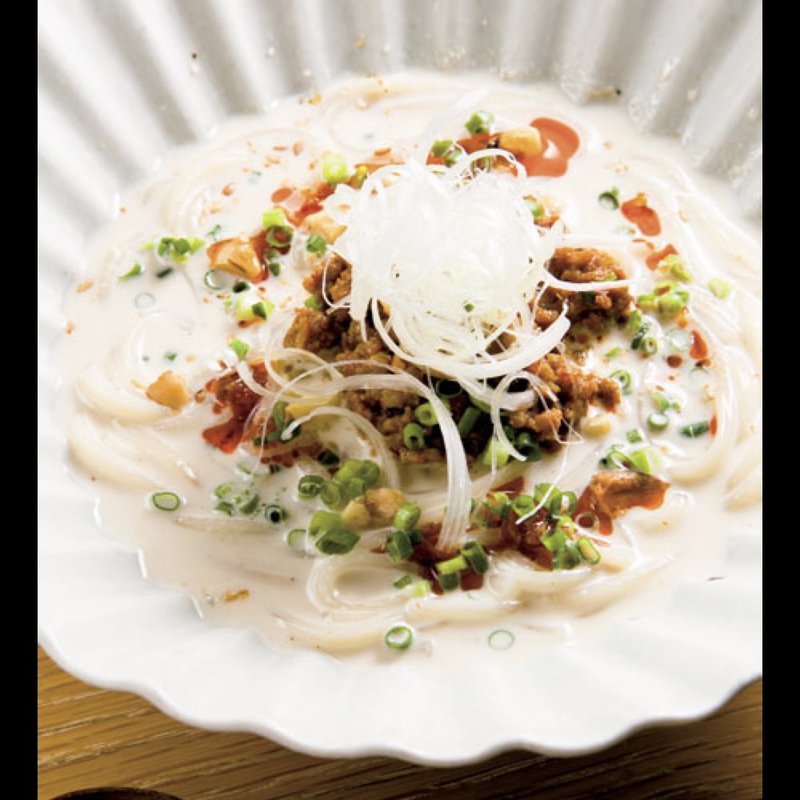 豆乳担々そうめん(池尻餃子. )