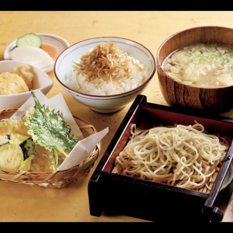定食(手打蕎麦かわしま)