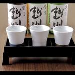 越州 酒三昧（呑み比べ）