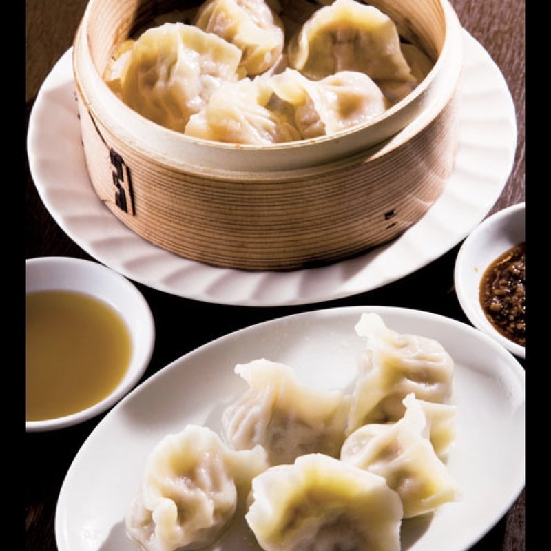 水餃子セロリ(一味玲玲 新橋本店)