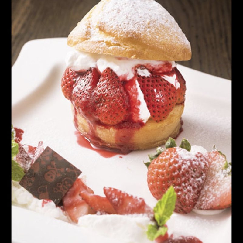 アメリカンスタイルショートケーキ(グラムズカフェ)