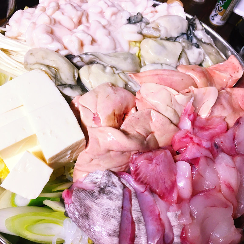 白子＆あん肝＆牡蠣&あんこう鍋(豊田屋 )