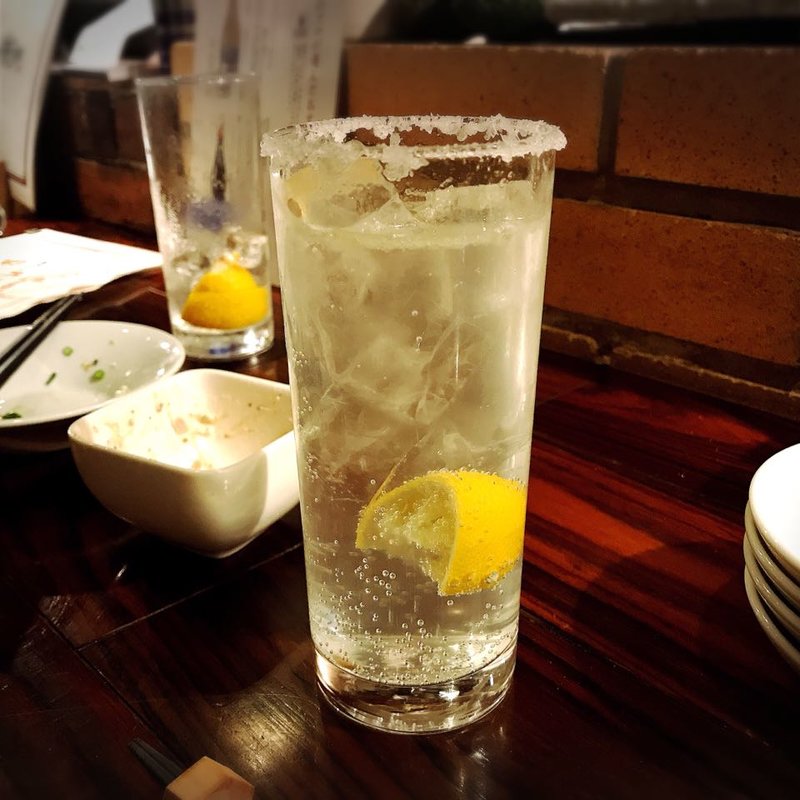 塩生レモンそーだ割(いが嵐倉庫 )