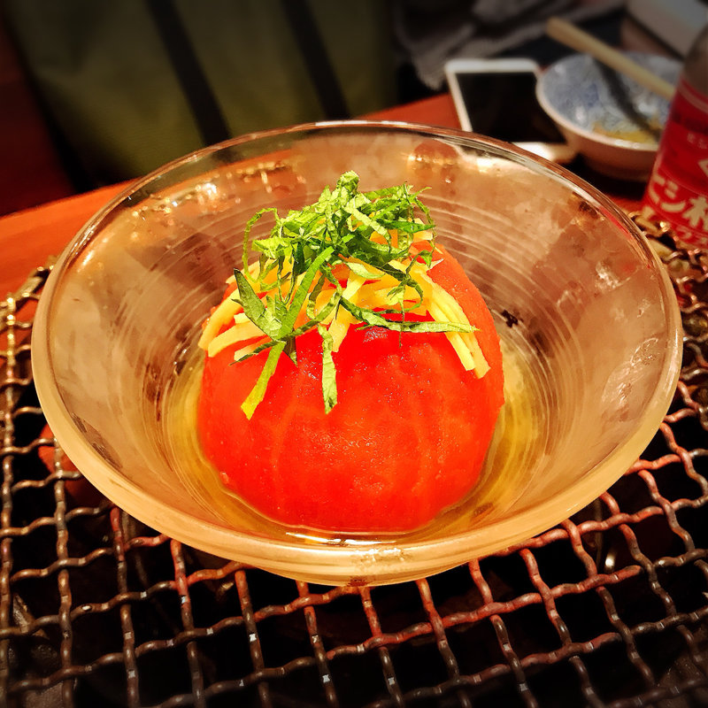 おだしトマト(鍋焼ぼうず)