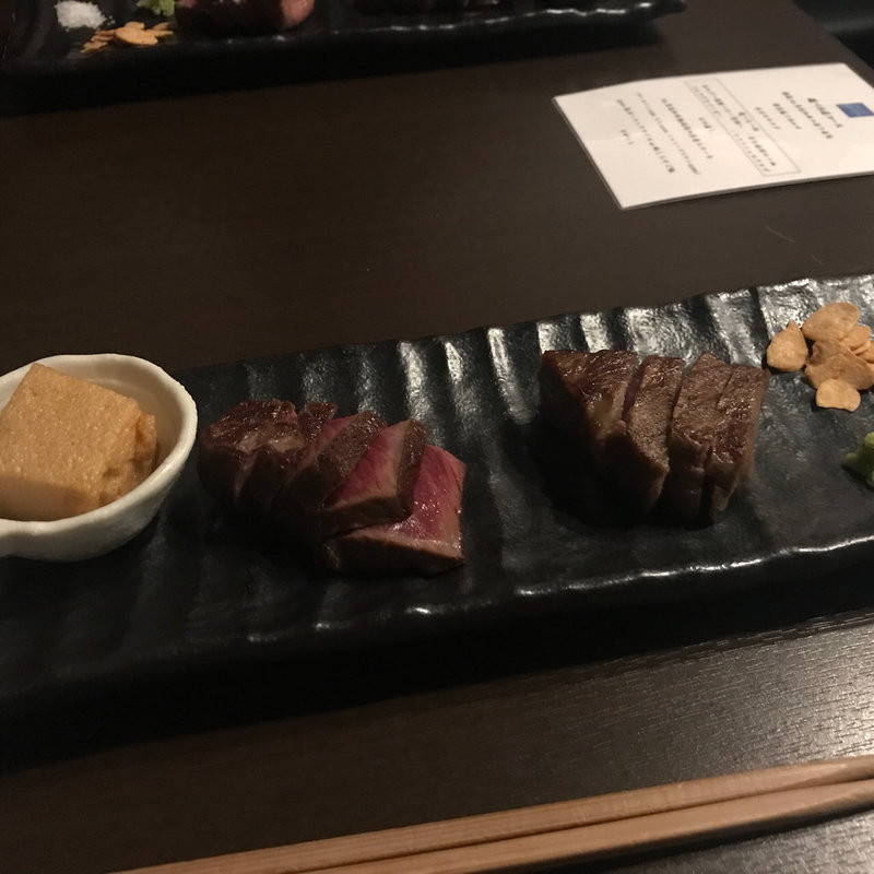 黒毛和牛サーロインステーキ(鉄板焼 grow 上野店)