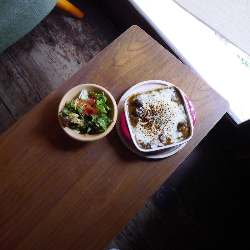 チーズカレーのランチ(バグダッドカフェ)