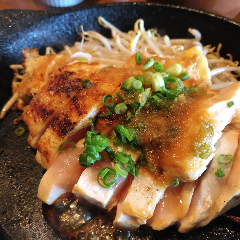 ムネステーキランチ（200g）(焼鳥 焼牛 健)