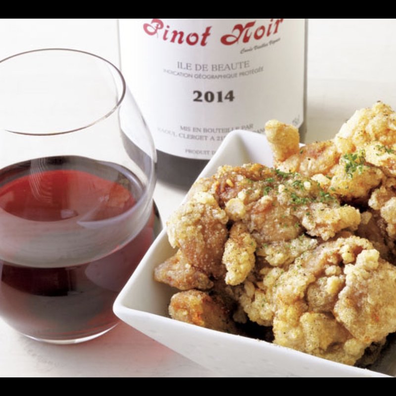 赤ワイン風味の唐揚げ(ビストロ ママン 恵比寿横丁（Bistro maman）)