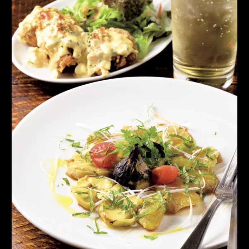 さっぱり!! 茄子のカルパッチョ(パルプンテ （Parpunte）)