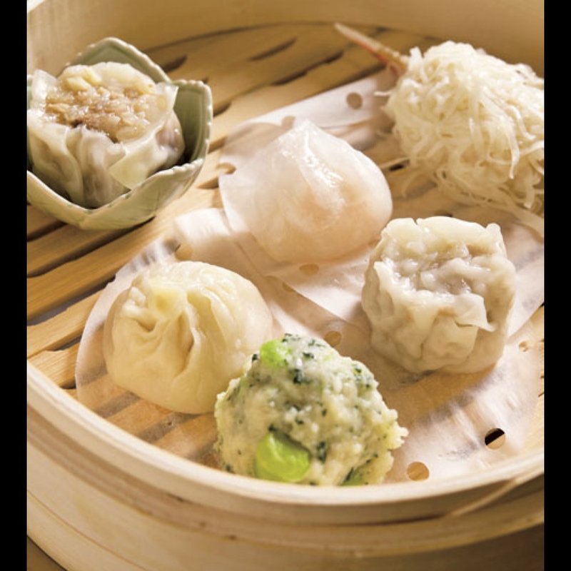 蒸し点心6種盛り合わせ(壺中天)