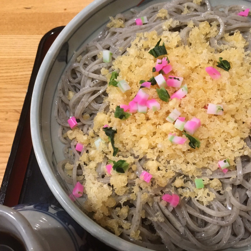 冷たぬきそば(そば処 まる山 本店)