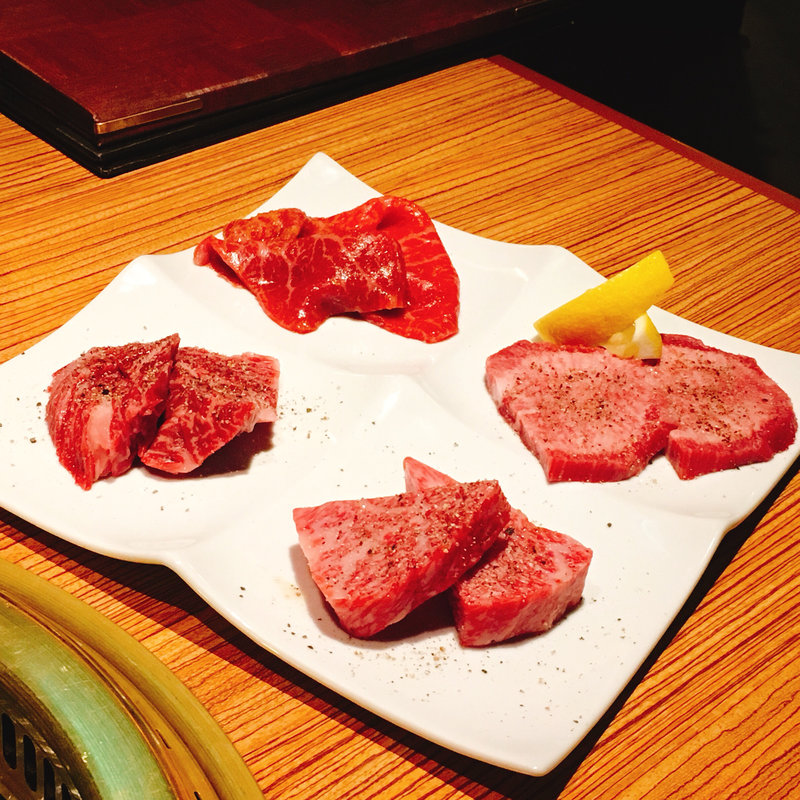 肉の4種盛り(cossott'e SP)