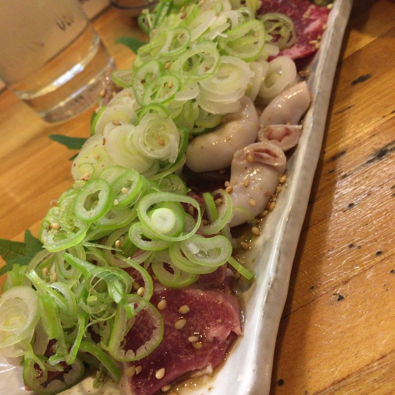 モツ刺し盛り合わせスペシャル(はむら)