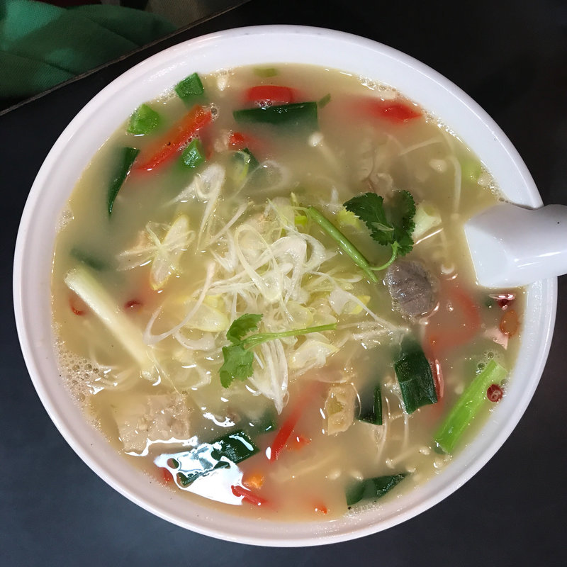 牛もつ麺(支那そば屋 こうや )