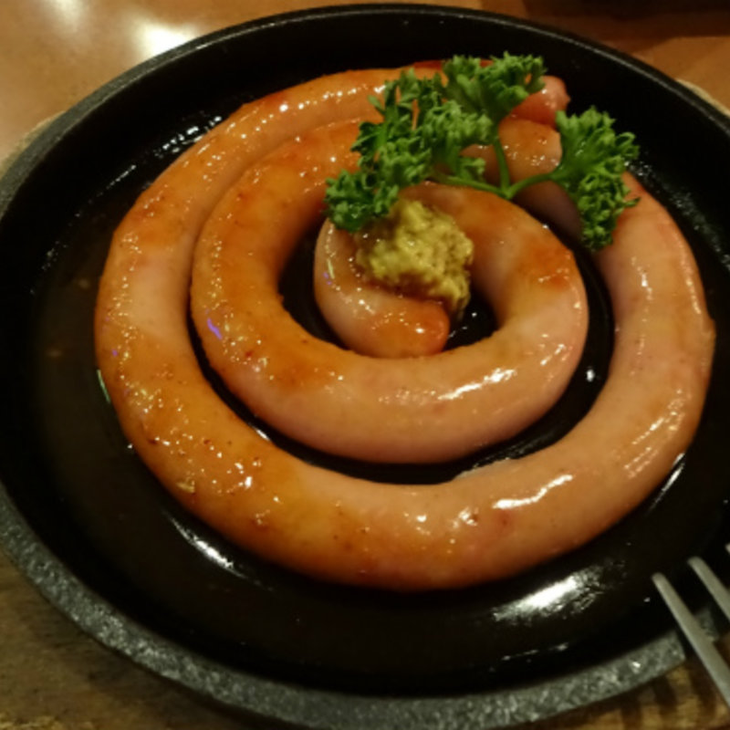トルネードソーセージ(居酒屋いっすんぼうし 横浜東口店)