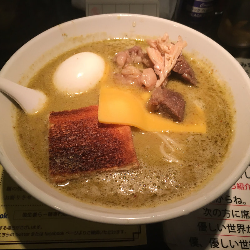 ぴすたちお(塩生姜らー麺専門店MANNISH 淡路町本店)