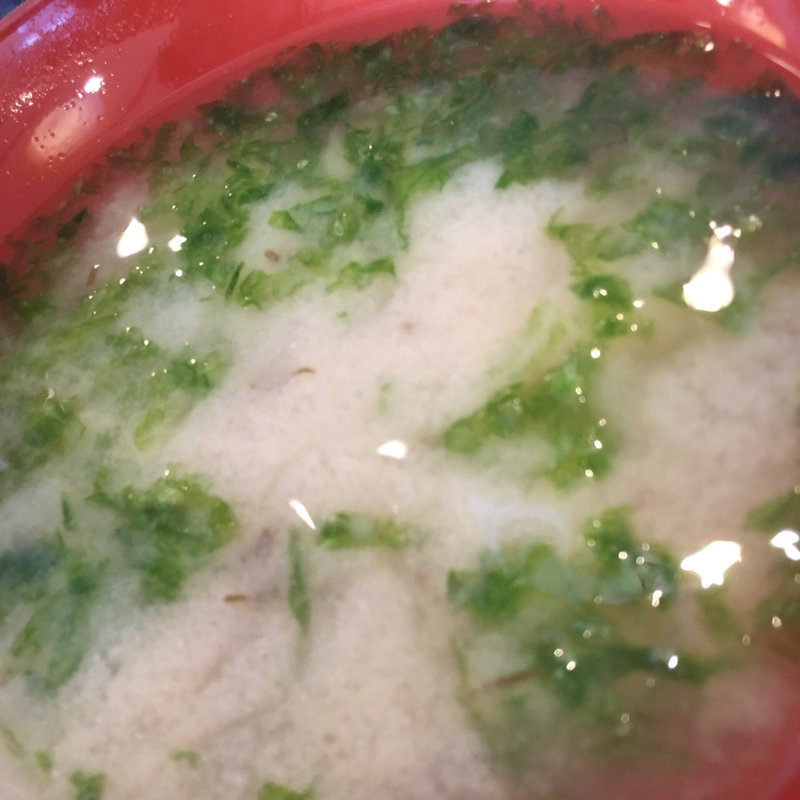 国産あおさ もずく汁(玄海丸 トリアス久山店)