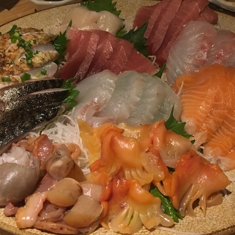 刺身の盛り合わせ(福家)