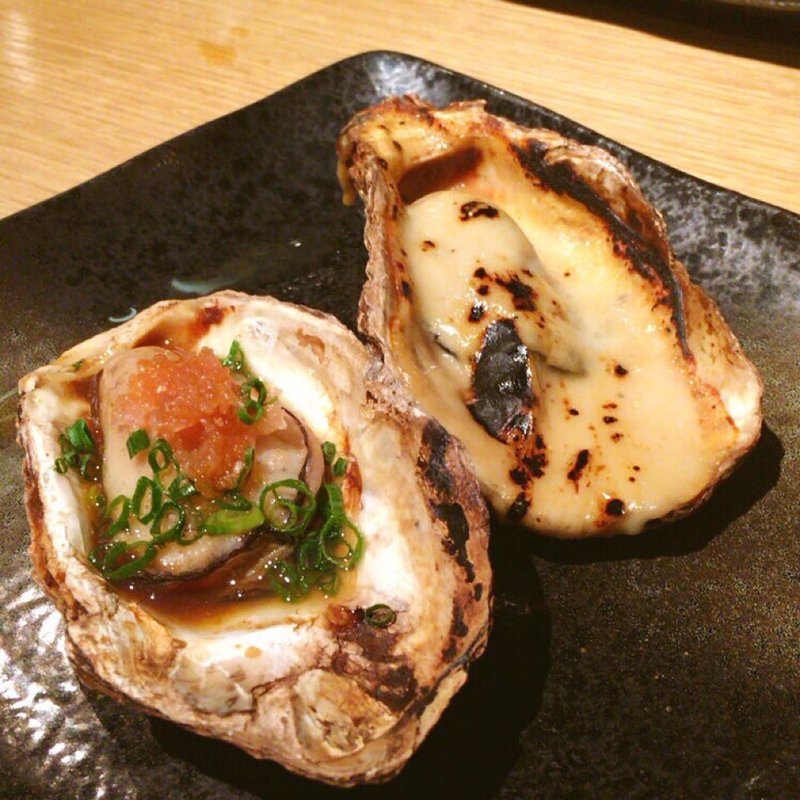 焼き牡蠣(牡蠣料理ダイニング 六本木 かき心)