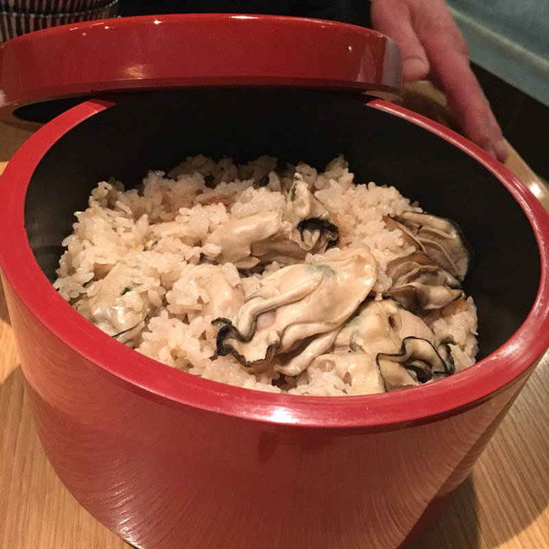 牡蠣ごはん(牡蠣料理ダイニング 六本木 かき心)