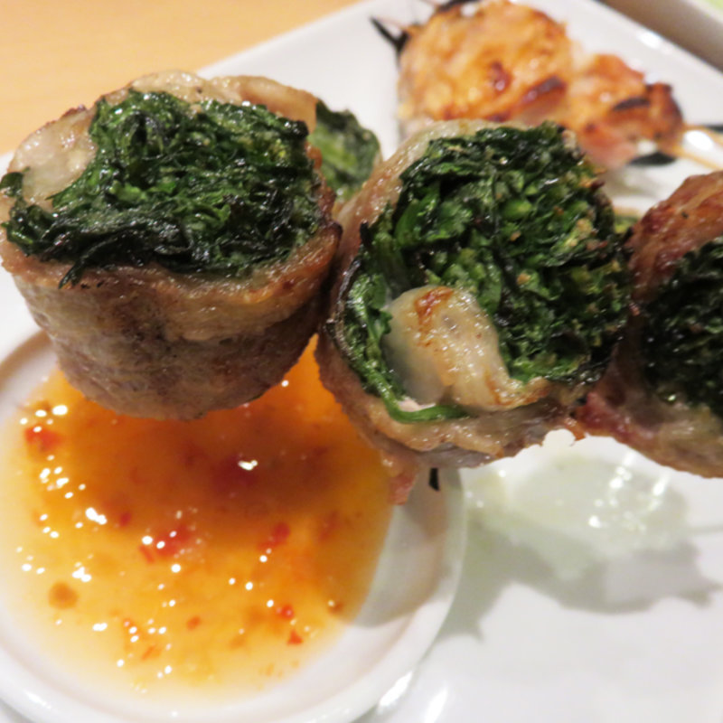 パクチー巻き串(博多野菜巻串屋 鳴門 (なると))