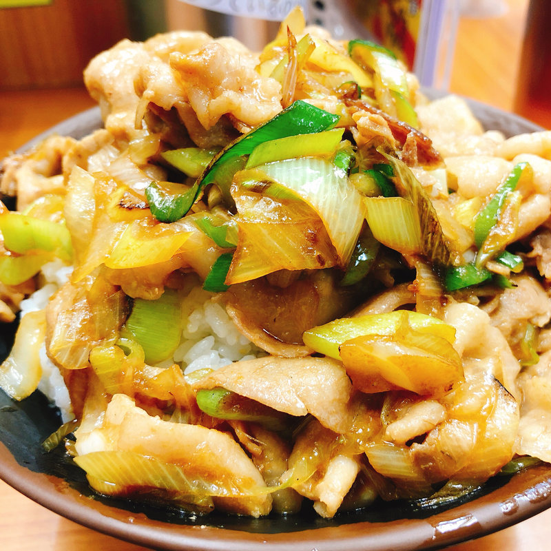 しょうが醤油丼(吉祥寺どんぶり （きちじょうじどんぶり）)