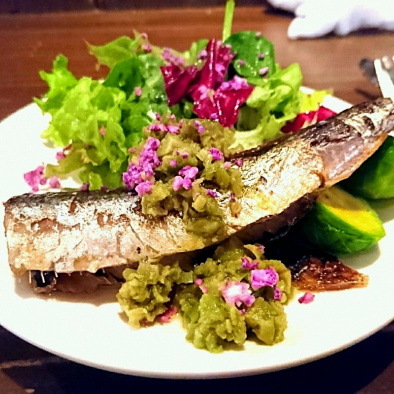 自家製オイルサーディン オリーブのソース(加藤食堂 )