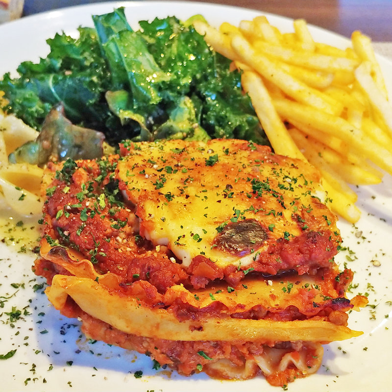 鴨ひき肉のラザニア(Cinq　Sens )