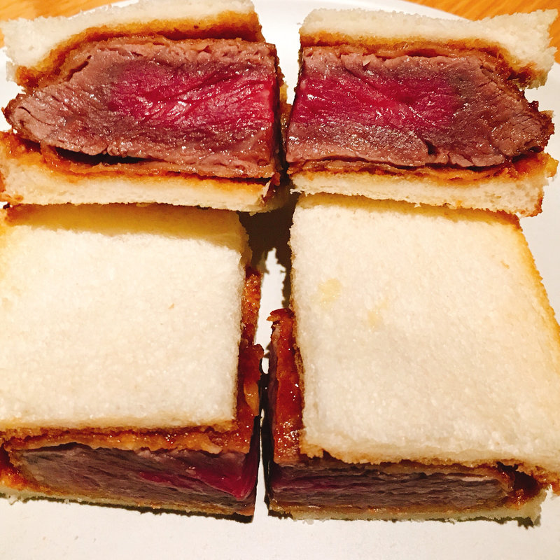 和牛フィレカツサンド(THE KINTAN STEAK)