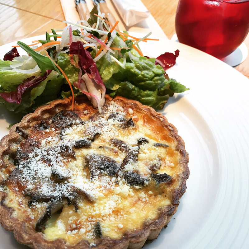 きのこのキッシュ(ハンズ エキスポ カフェ （HANDS EXPO CAFE）)