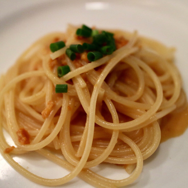 ウニのパスタ(クチーナ ヒラタ)