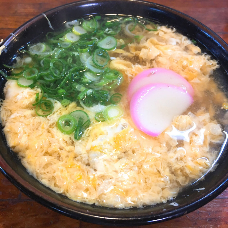 玉子とじうどん(うどん平)