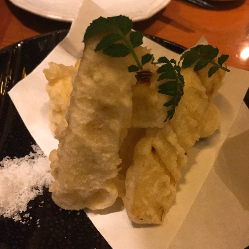 筍の天ぷら(しん )