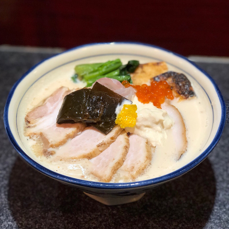 薫る豆乳三(烈志笑魚油 麺香房 三く)