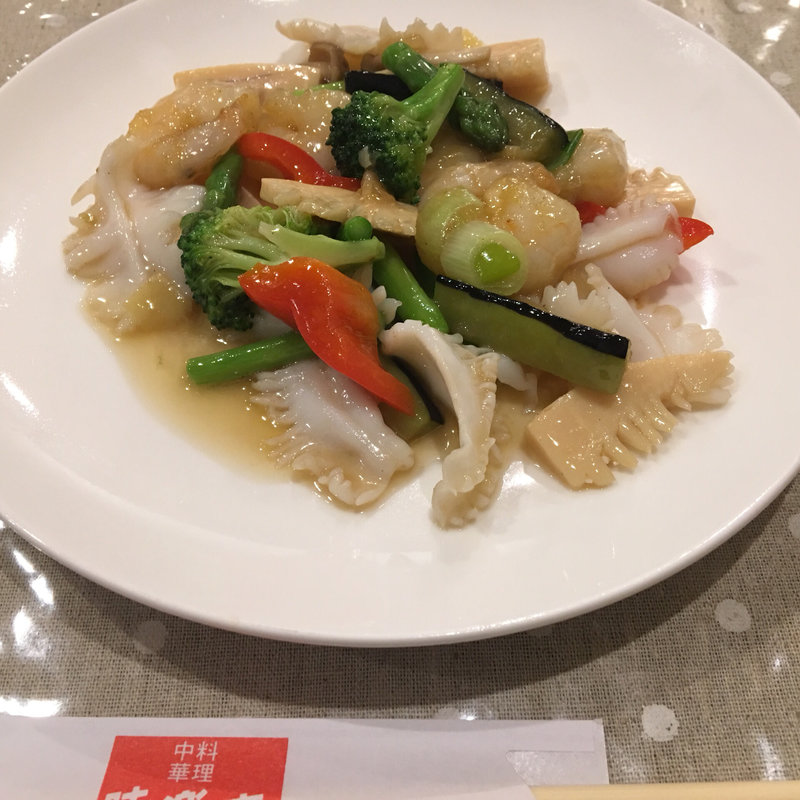 イカとエビの炒め物(味楽来 （みらく）)