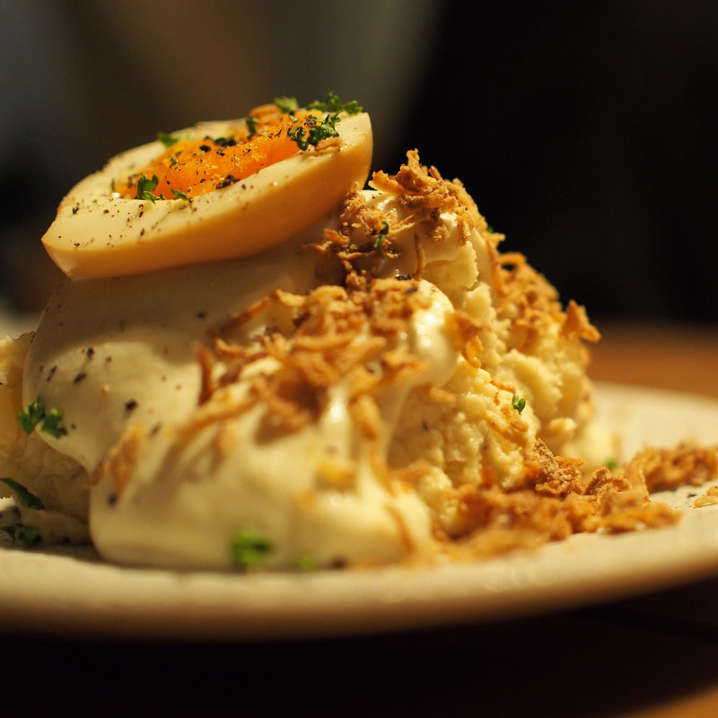 燻製ポテトサラダ(薪焼きジビエバル YAMAGOYA)