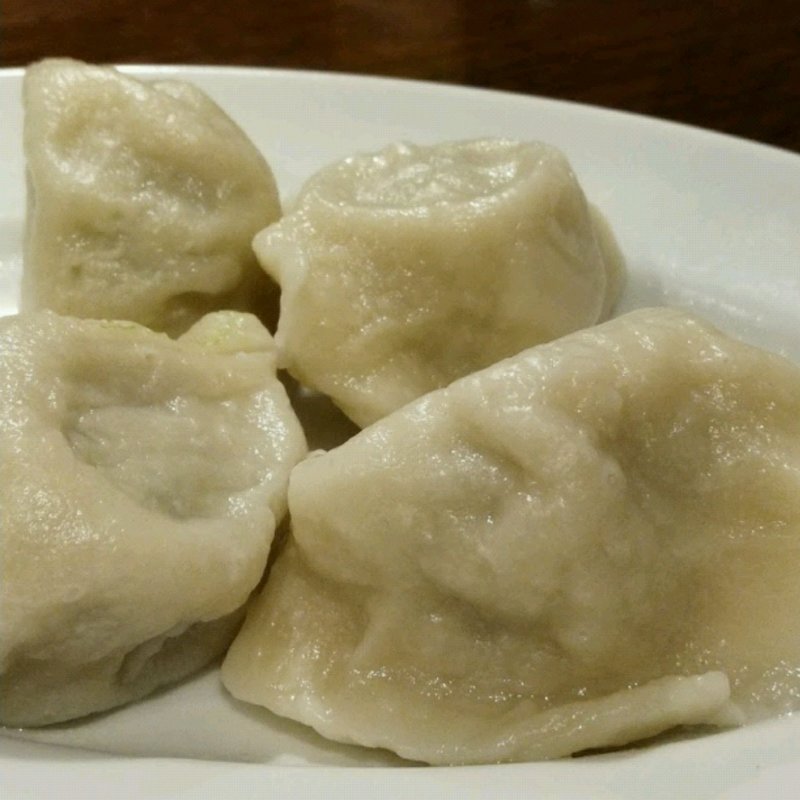 手打ちの皮の水餃子(紅虎餃子房 有楽町店 （ベニトラギョウザボウ）)