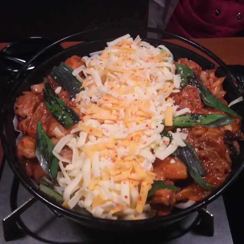 チーズタッカルビ(個室で肉バル BOSTON 渋谷店)