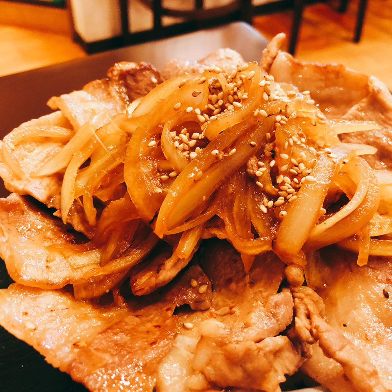 味噌豚丼(どんぶり屋ぽん)