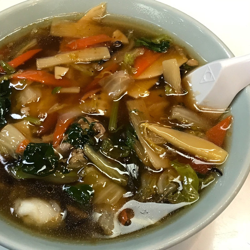 五目そば(スンガリー飯店)