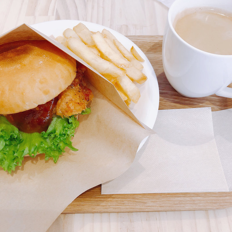 あげどりサンド  ポテトセット(とりサンド アンマール)