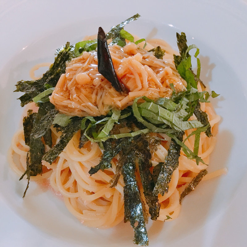 和風たらこパスタ(シオサイ)