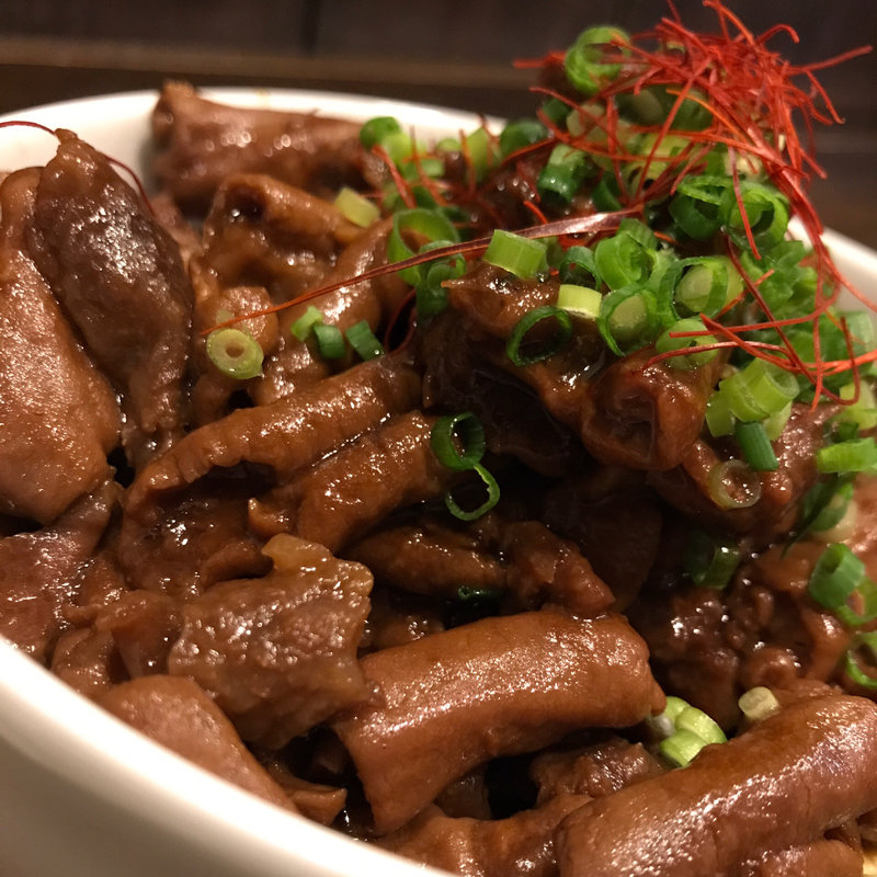 飛騨牛スジとモツの煮込み(空 Sora)