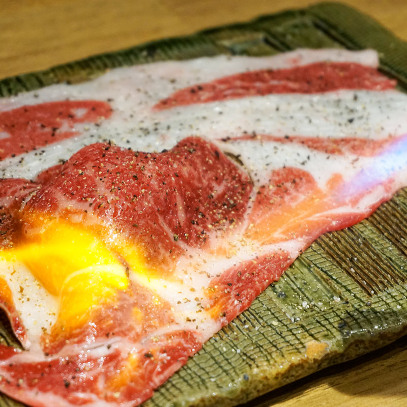 名物！！さしとろ(博多筑紫口 肉寿司)